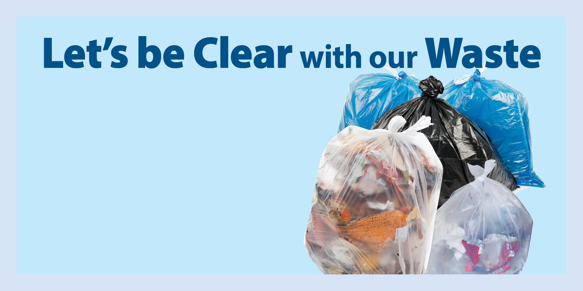 Clear Garbage Bags, Curb It St. John's